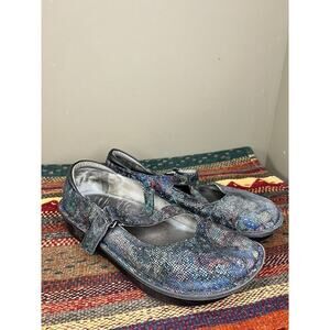 Alegria Womens Multicolor Clog Nurse Shoe Size Eu 37